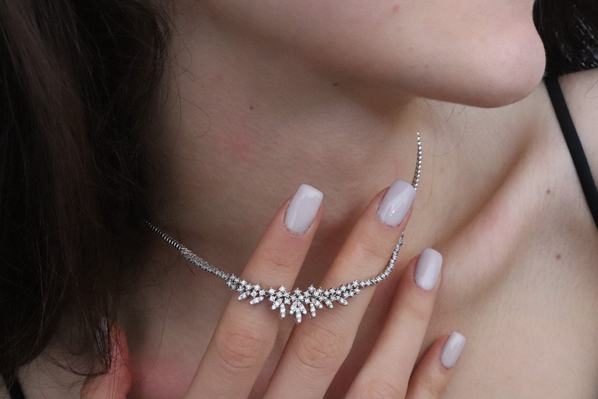 1.00 Karat Pırlanta Gerdanlık - RNF0326 | Gerdanlık | Ronaff Pırlanta | Tektaş Yüzük, Pırlanta Yüzük, Kolye, Küpe