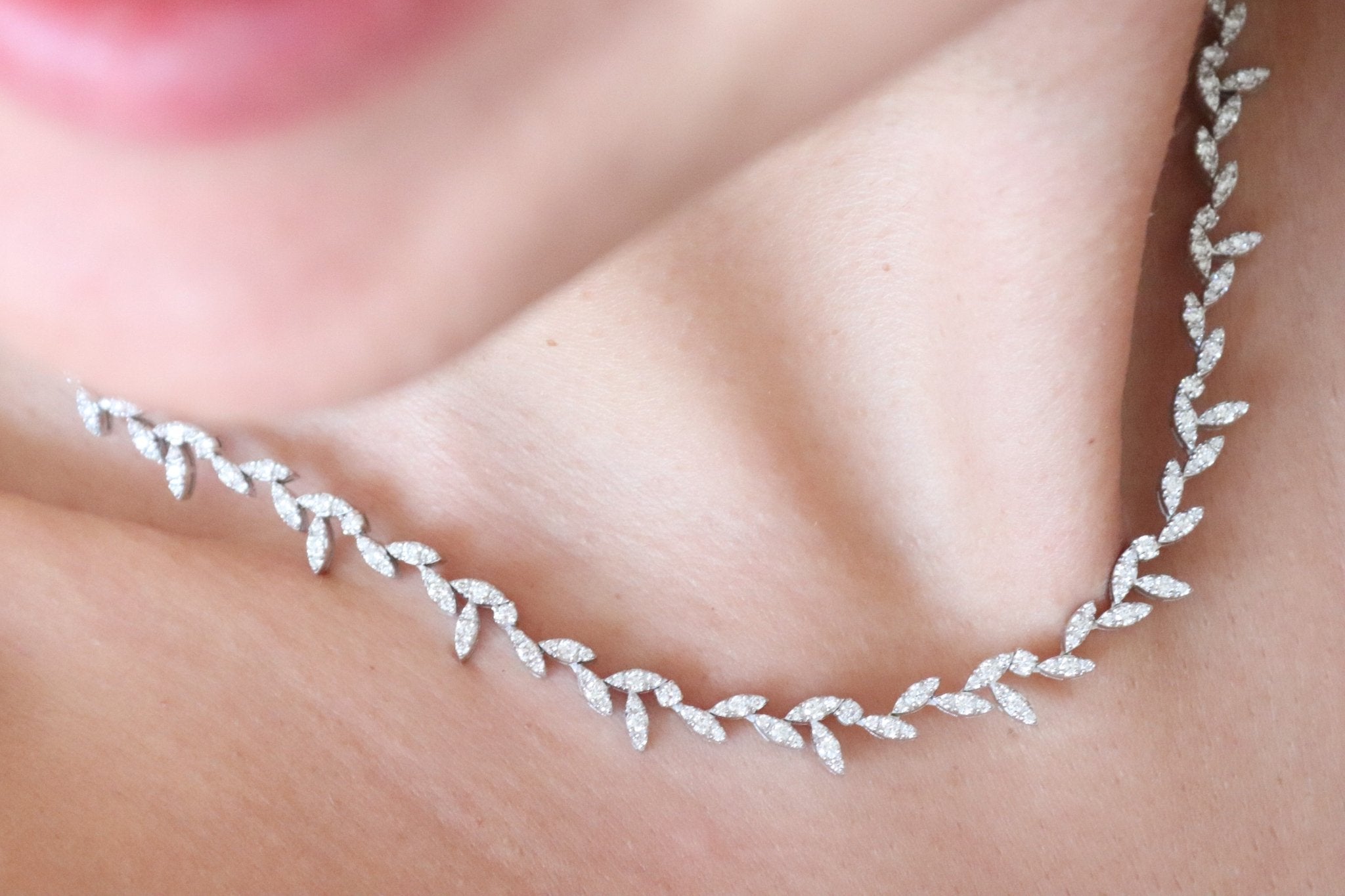 2.27 Karat Özel Tasarım Pırlanta Gerdanlık - RNF0144 | Gerdanlık | Ronaff Pırlanta | Tektaş Yüzük, Pırlanta Yüzük, Kolye, Küpe