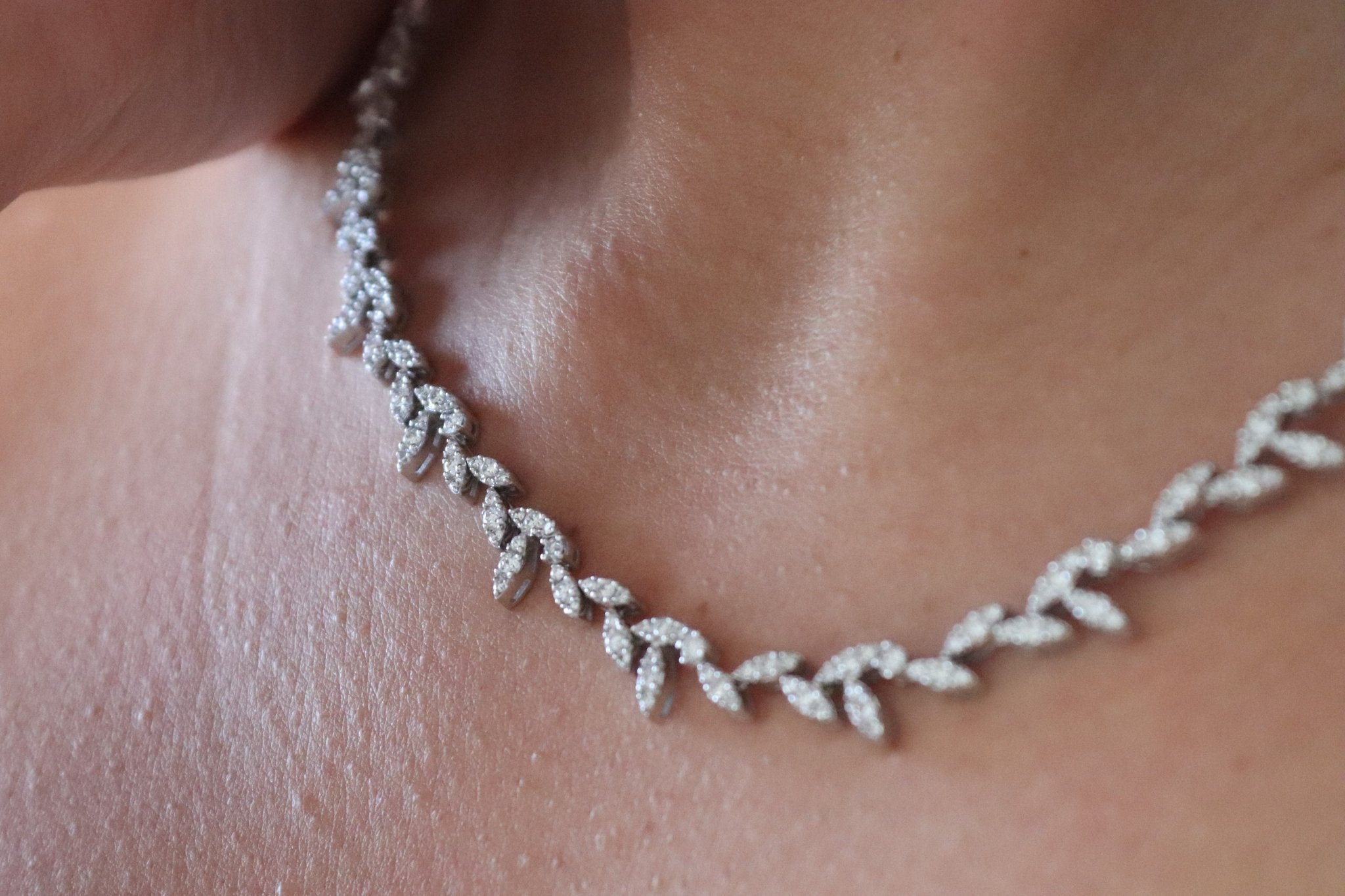 2.27 Karat Özel Tasarım Pırlanta Gerdanlık - RNF0144 | Gerdanlık | Ronaff Pırlanta | Tektaş Yüzük, Pırlanta Yüzük, Kolye, Küpe