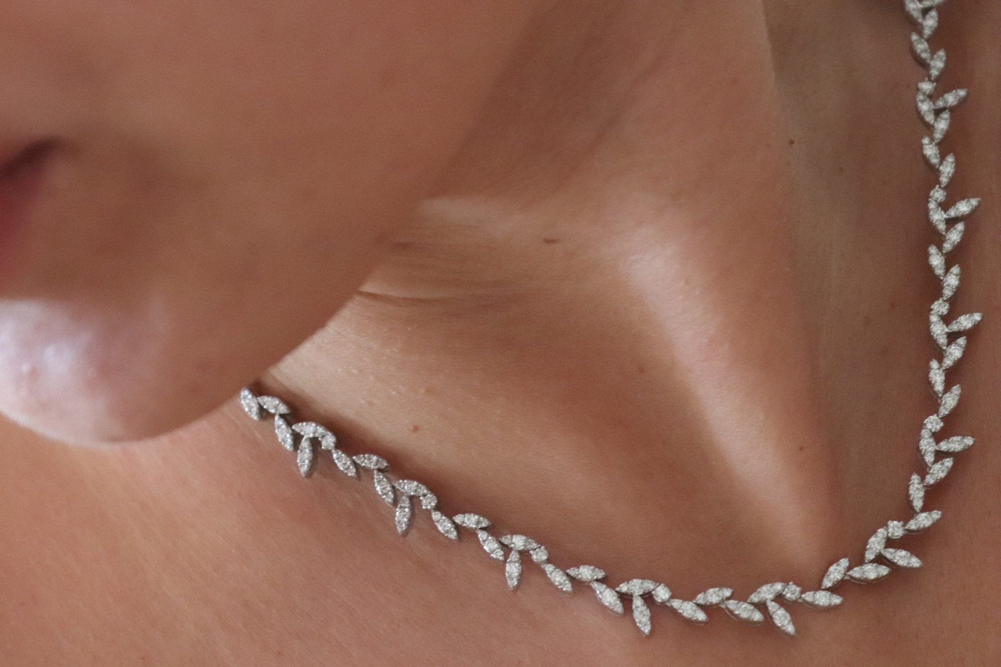 2.27 Karat Özel Tasarım Pırlanta Gerdanlık - RNF0144 | Gerdanlık | Ronaff Pırlanta | Tektaş Yüzük, Pırlanta Yüzük, Kolye, Küpe