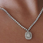 1.63 Karat Baget Markizli Pırlanta Gerdanlık - RNF0224 | Gerdanlık | Ronaff Pırlanta | Tektaş Yüzük, Pırlanta Yüzük, Kolye, Küpe