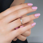 0.30 Karat Prenses Kesim HRD Sertifikalı Pırlanta Tektaş Yüzük - RNF0393 | Tektaş Pırlanta | Ronaff Pırlanta | Tektaş Yüzük, Pırlanta Yüzük, Kolye, Küpe