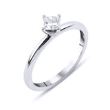 0.30 Karat Prenses Kesim HRD Sertifikalı Pırlanta Tektaş Yüzük - RNF0393 | Tektaş Pırlanta | Ronaff Pırlanta | Tektaş Yüzük, Pırlanta Yüzük, Kolye, Küpe