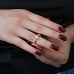 1.90 Karat Morganit Pırlantalı Yüzük - RNF0644 | Renkli Taşlı Yüzükler | Ronaff Pırlanta | Tektaş Yüzük, Pırlanta Yüzük, Kolye, Küpe