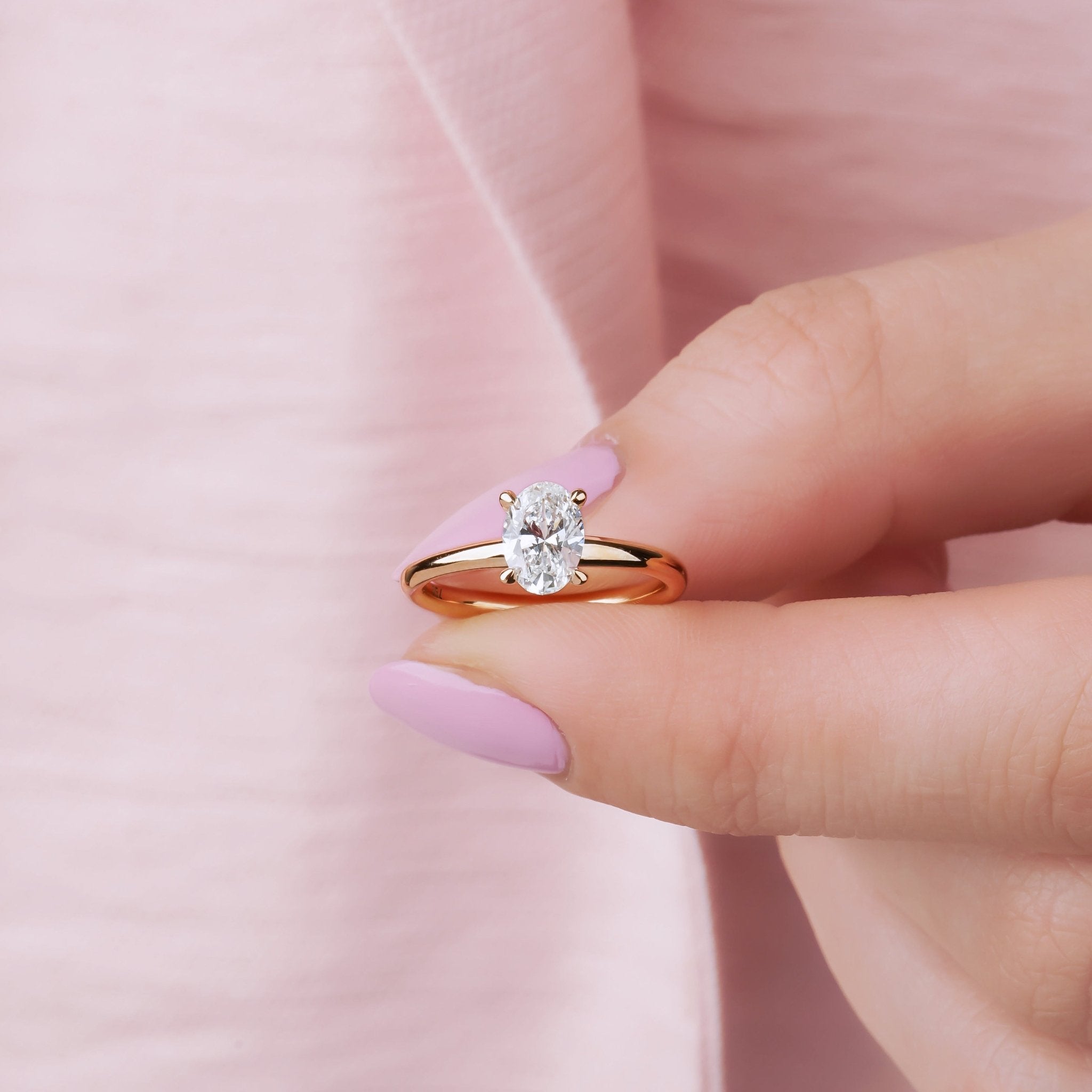 0.70 Karat Oval Kesim GIA/HRD Sertifikalı Pırlanta Tektaş Yüzük - RNF0358 | Tektaş Pırlanta | Ronaff Pırlanta | Tektaş Yüzük, Pırlanta Yüzük, Kolye, Küpe