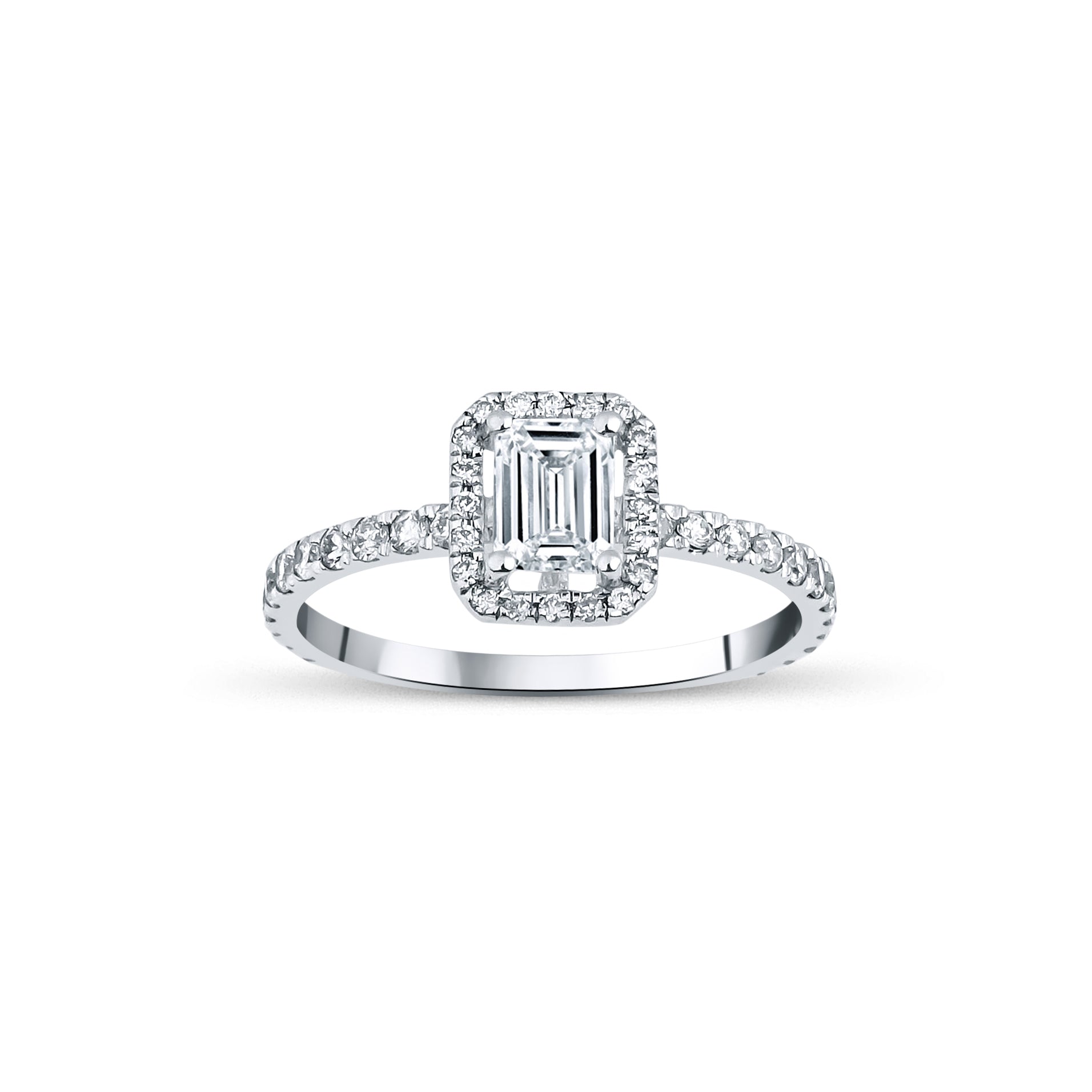 1.08 Karat Emerald Kesim GIA/HRD Sertifikalı Tektaş Pırlanta Yüzük - RNF0484 | Tektaş Pırlanta | Ronaff Pırlanta | Tektaş Yüzük, Pırlanta Yüzük, Kolye, Küpe