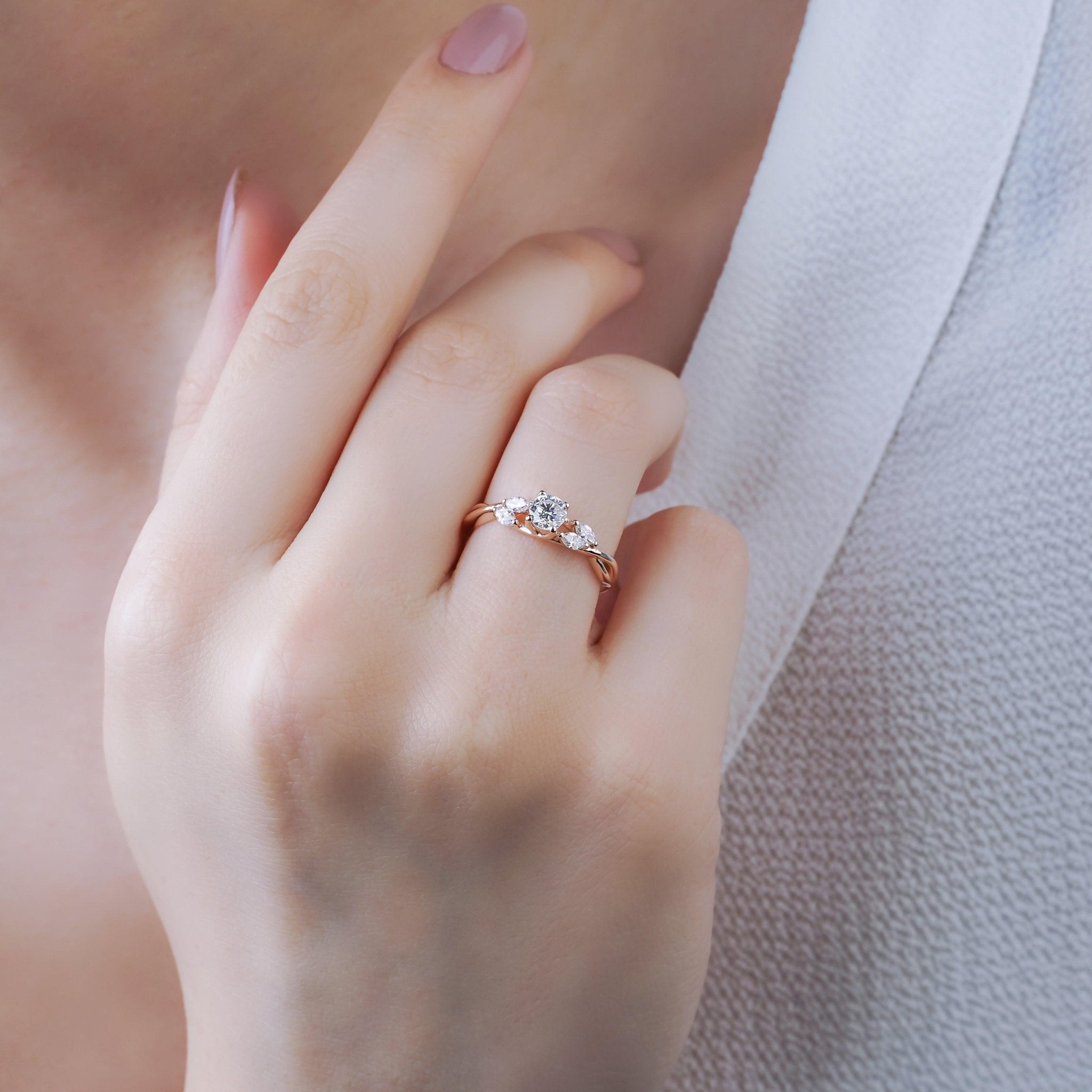 0.50 Karat GIA/HRD Sertifikalı Pırlanta Yüzük - RNF0071 | Pırlanta Yüzük | Ronaff Pırlanta | Tektaş Yüzük, Pırlanta Yüzük, Kolye, Küpe