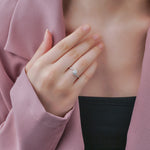 0.25 Karat Merkez Yuvarlak & 0.11 Karat Kenar Tektaş Pırlanta Yüzük - RNF0830 | Pırlanta Yüzük | Ronaff Pırlanta | Tektaş Yüzük, Pırlanta Yüzük, Kolye, Küpe