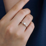 0.35 Karat Merkez & 0.10 Karat Yan Pırlantalı HRD Sertifikalı Tasarım Tektaş Yüzük - RNF0834 | Pırlanta Yüzük | Ronaff Pırlanta | Tektaş Yüzük, Pırlanta Yüzük, Kolye, Küpe