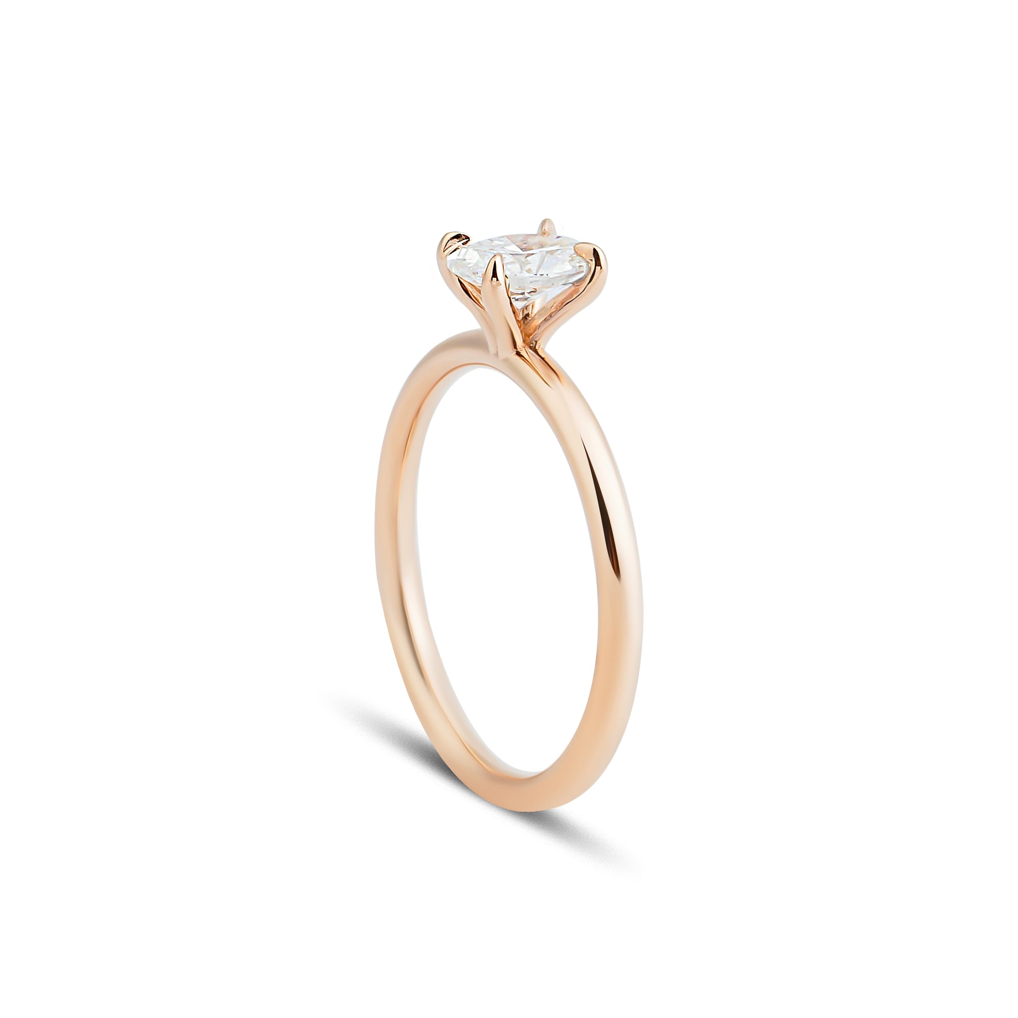 0.52 Karat Oval Kesim Sertifikalı Tektaş Pırlanta Yüzük - RNF0609 | Tektaş Pırlanta | Ronaff Pırlanta | Tektaş Yüzük, Pırlanta Yüzük, Kolye, Küpe