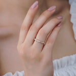 0.22 Karat Yuvarlak Kesim Pırlanta Yarımtur Yüzük - RNF0898 | Pırlanta Yüzük | Ronaff Pırlanta | Tektaş Yüzük, Pırlanta Yüzük, Kolye, Küpe