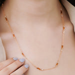 0.14 Karat Pırlantalı Renkli Kolye - RNF0511 | Pırlanta Kolye | Ronaff Pırlanta | Tektaş Yüzük, Pırlanta Yüzük, Kolye, Küpe