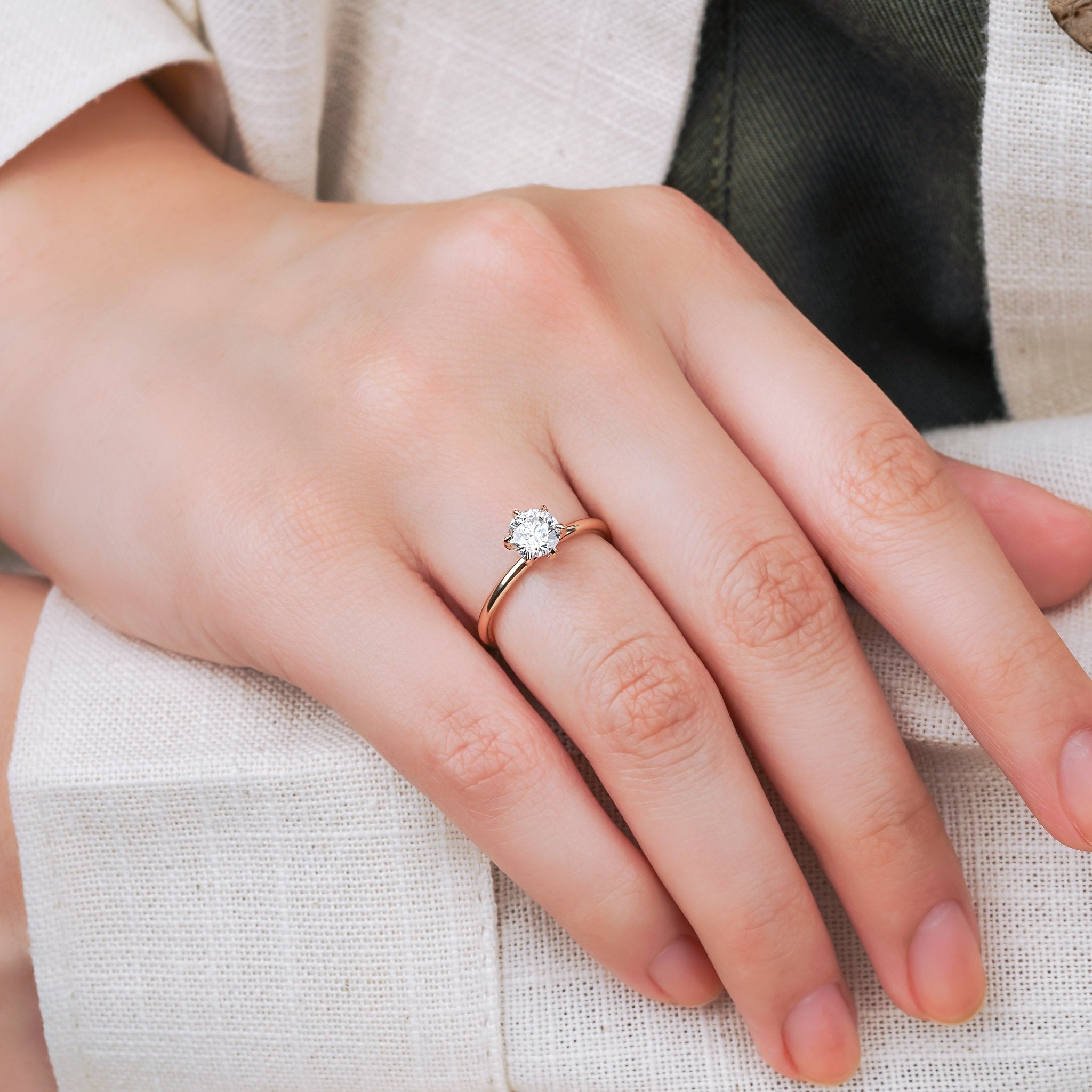 0.20 Karat Yuvarlak Kesim Tektaş Pırlanta Yüzük - RNF0517 | Tektaş Pırlanta | Ronaff Pırlanta | Tektaş Yüzük, Pırlanta Yüzük, Kolye, Küpe