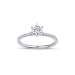 0.50 Karat Yuvarlak Kesim HRD Sertifikalı Pırlanta Tektaş Yüzük - RNF0360 | Tektaş Pırlanta | Ronaff Pırlanta | Tektaş Yüzük, Pırlanta Yüzük, Kolye, Küpe