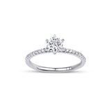 0.50 Karat Yuvarlak Kesim HRD Sertifikalı Pırlanta Tektaş Yüzük - RNF0360 | Tektaş Pırlanta | Ronaff Pırlanta | Tektaş Yüzük, Pırlanta Yüzük, Kolye, Küpe