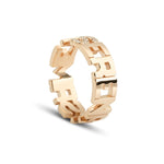 Kişiye Özel İsimli Pırlantalı Alyans - RNF0169 | Tasarım Alyans | Ronaff Pırlanta | Tektaş Yüzük, Pırlanta Yüzük, Kolye, Küpe