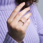 Özel Tasarım Helen Alyans - RNF0171 | Tasarım Alyans | Ronaff Pırlanta | Tektaş Yüzük, Pırlanta Yüzük, Kolye, Küpe