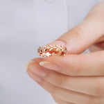 Özel Tasarım Helen Alyans - RNF0171 | Tasarım Alyans | Ronaff Pırlanta | Tektaş Yüzük, Pırlanta Yüzük, Kolye, Küpe