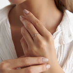 0.12 Karat Baget Pırlanta Yüzük - RNF0867 | Pırlanta Yüzük | Ronaff Pırlanta | Tektaş Yüzük, Pırlanta Yüzük, Kolye, Küpe