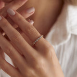 0.38 Karat Yarımtur Pırlantalı Vintage Yüzük - RNF0216 | Yarımtur Pırlanta Yüzük | Ronaff Pırlanta | Tektaş Yüzük, Pırlanta Yüzük, Kolye, Küpe