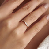 0.22 Karat Baget Pırlantalı Yüzük - RNF0264 | Tektaş Pırlanta | Ronaff Pırlanta | Tektaş Yüzük, Pırlanta Yüzük, Kolye, Küpe