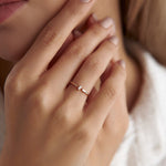 0.08 Karat Baget Pırlanta Yüzük - RNF0864 | Pırlanta Yüzük | Ronaff Pırlanta | Tektaş Yüzük, Pırlanta Yüzük, Kolye, Küpe