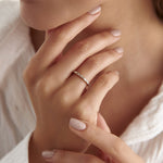 0.28 Karat Baget Kesim Yarımtur Pırlanta Yüzük - RNF0442 | Tektaş Pırlanta | Ronaff Pırlanta | Tektaş Yüzük, Pırlanta Yüzük, Kolye, Küpe