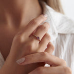 0.40 Karat Pembe Safir & 0.07 Pırlantalı Tasarım Yüzük - RNF0823 | Renkli Taşlı Yüzükler | Ronaff Pırlanta | Tektaş Yüzük, Pırlanta Yüzük, Kolye, Küpe