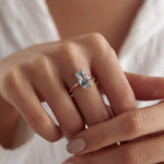 1.68 Karat Mavi Topaz Özel Kesim ve Tasarım Tektaş Yüzük - RNF0701 | Tasarım Yüzük | Ronaff Pırlanta | Tektaş Yüzük, Pırlanta Yüzük, Kolye, Küpe