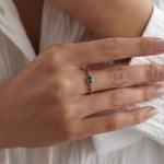 0.86 Karat Oval Kesim Safir Pırlantalı Yüzük - RNF0497 | Renkli Taşlı Yüzükler | Ronaff Pırlanta | Tektaş Yüzük, Pırlanta Yüzük, Kolye, Küpe