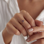 0.80 Karat Prenses Spinel Kesim Pırlantalı Tasarım Yüzük - RNF0250 | Renkli Taşlı Yüzükler | Ronaff Pırlanta | Tektaş Yüzük, Pırlanta Yüzük, Kolye, Küpe