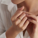 0.42 Karat Prenses Kesim Peridot Pırlantalı Yüzük - RNF0244 | Renkli Pırlantalı Yüzükler | Ronaff Pırlanta | Tektaş Yüzük, Pırlanta Yüzük, Kolye, Küpe