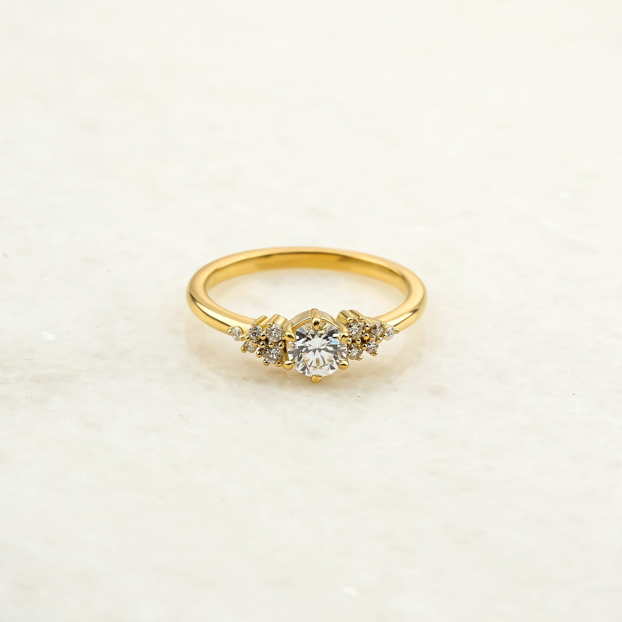 0.56 karat Vintage Tektaş Yüzük - RNF0904 | Pırlanta Yüzük | Ronaff Pırlanta | Tektaş Yüzük, Pırlanta Yüzük, Kolye, Küpe