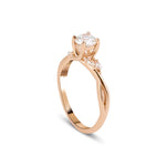 0.70 Karat Yuvarlak Kesim HRD Sertifikalı Markizli Tektaş Pırlanta Yüzük - RNF0671 | Pırlanta Yüzük | Ronaff Pırlanta | Tektaş Yüzük, Pırlanta Yüzük, Kolye, Küpe