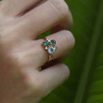 1.32 Karat Yeşilin Tonları Renkli Pırlantalı Özel Tasarım Yüzük - RNF0143 | Renkli Pırlantalı Yüzükler | Ronaff Pırlanta | Tektaş Yüzük, Pırlanta Yüzük, Kolye, Küpe