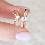 0.30 Karat Oval Kesim Tektaş Pırlanta Yüzük & 0.14 Karat Baget Kesim Pırlantalı Ek Yüzük - RNF0509 | Tektaş Yüzükler | Ronaff Pırlanta | Tektaş Yüzük, Pırlanta Yüzük, Kolye, Küpe