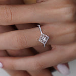 0.30 Karat Prenses & 0.34 Karat Yuvarlak Kesim GIA/HRD Sertifikalı Tektaş Pırlanta Yüzük - RNF0654 | Tektaş Pırlanta | Ronaff Pırlanta | Tektaş Yüzük, Pırlanta Yüzük, Kolye, Küpe