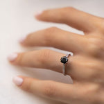 0.70 Karat Siyah Tektaş Pırlanta Yüzük - RNF0639 | Renkli Taşlı Yüzükler | Ronaff Pırlanta | Tektaş Yüzük, Pırlanta Yüzük, Kolye, Küpe